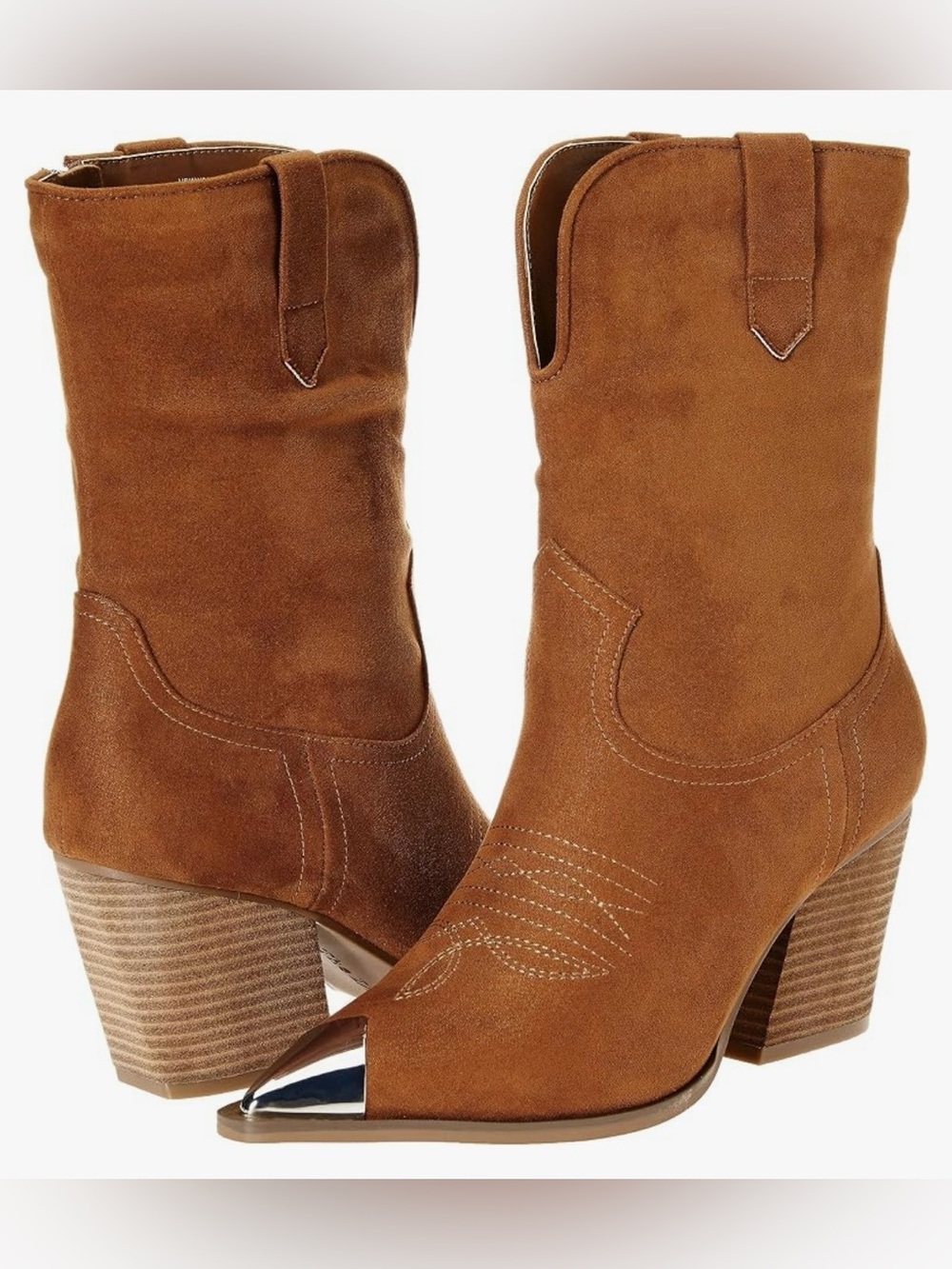 NWT - The Drop Women's Sandra Heeled Cowboy Boot